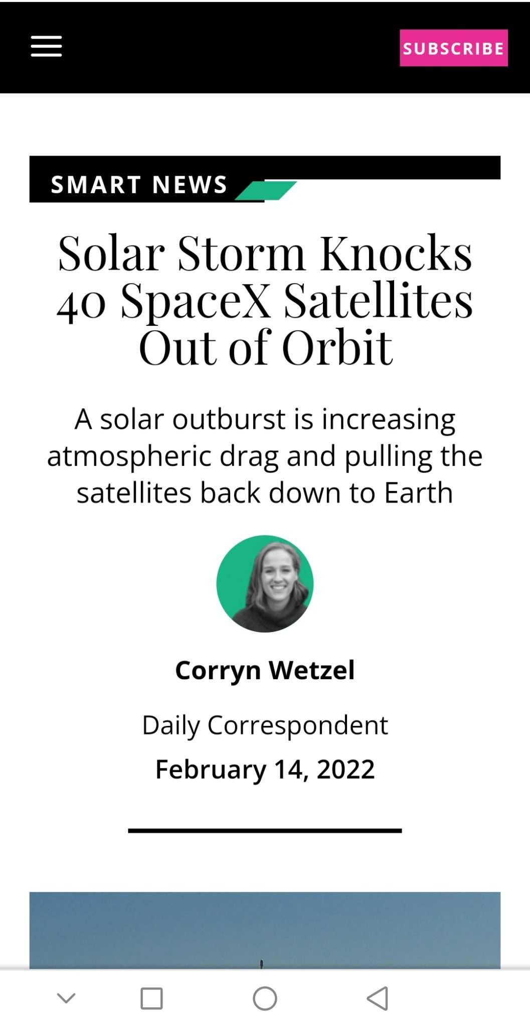 $Tesla(TSLA.US)$ the smaller solar storm last year knock out 40 spaceX satellites. Now a bigger one is coming on 23 April! No wonder Elon 's brother is unl...