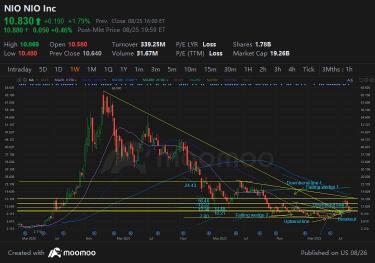 NIOの反発は途中ですか？