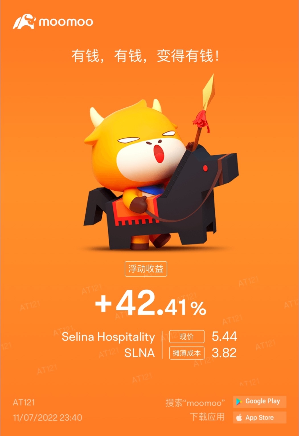 $Selina Hospitality (SLNA.US)$ 上上上