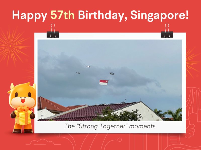 Happy birthday Singapore 🇸🇬