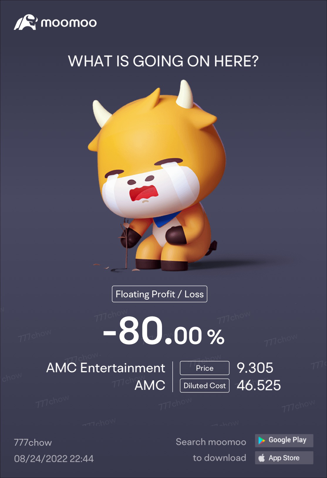 $AMC Entertainment (AMC.US)$ Fucking lame stock that make ppl lose money