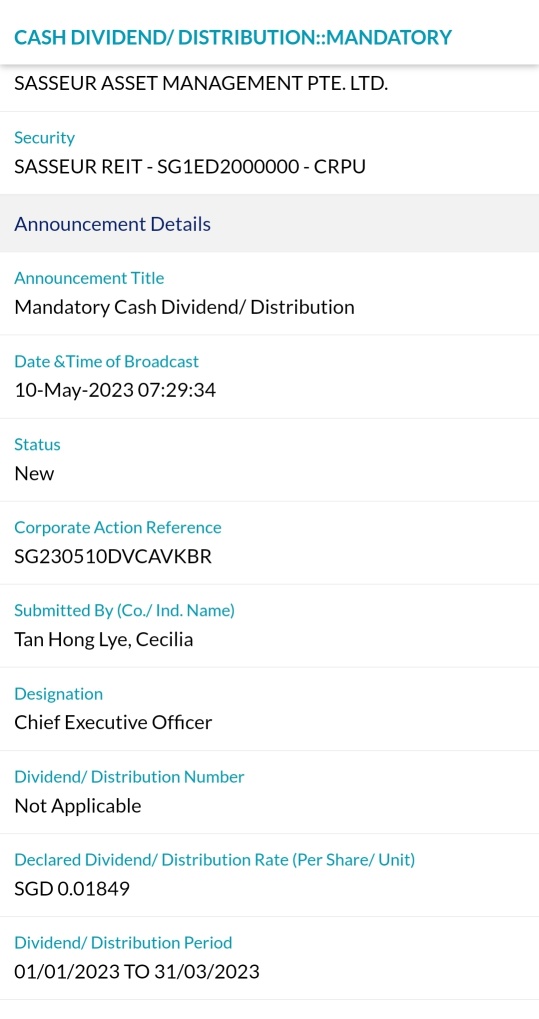 assuer 房地产投资信托基金