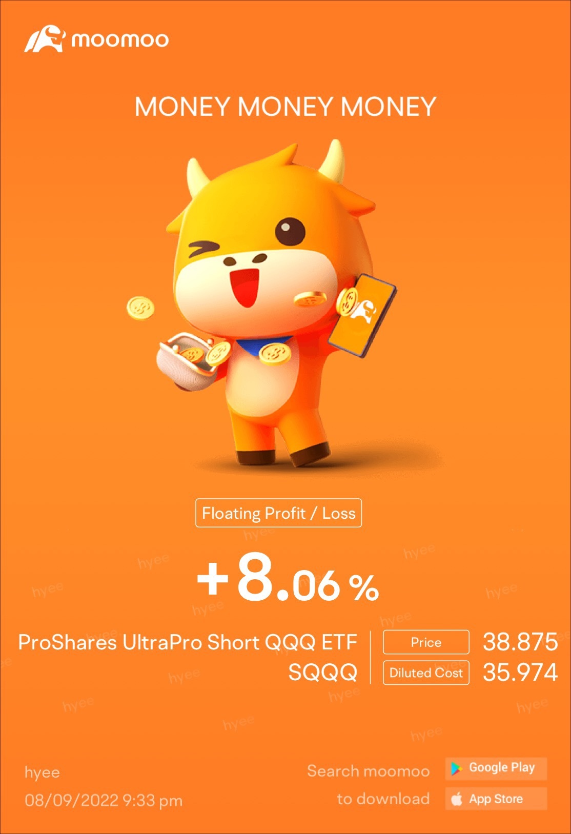 $3倍做空納指ETF-ProShares (SQQQ.US)$