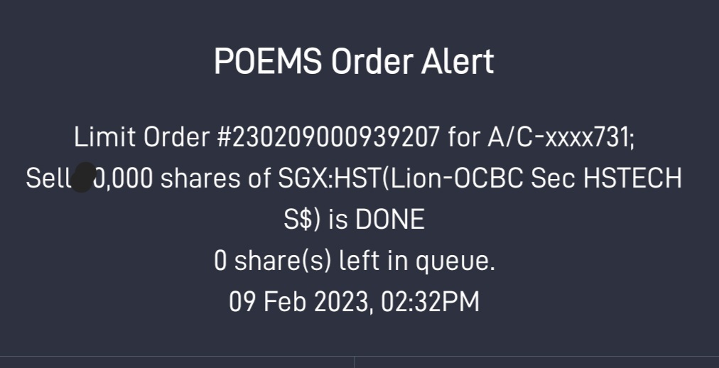 $Lion-OCBC Sec HSTECH S$ (HST.SG)$ Coffee time