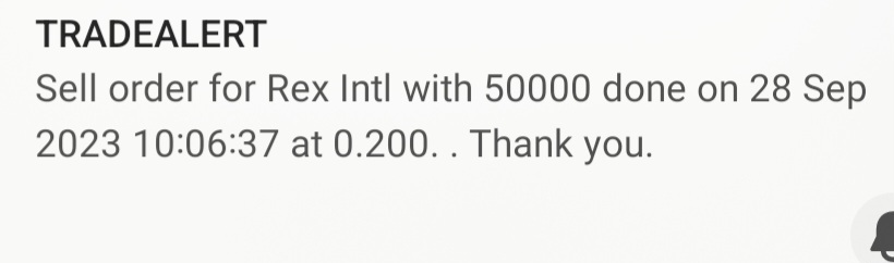 $Rex Intl (5WH.SG)$ 自由に発揮してください。 見栄えが良ければ取引を終了する[くすくす笑い][くすくす笑い]