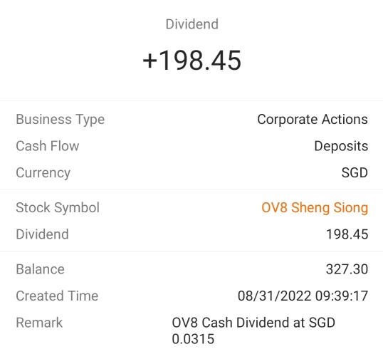 Dividend Collected🤝🏻