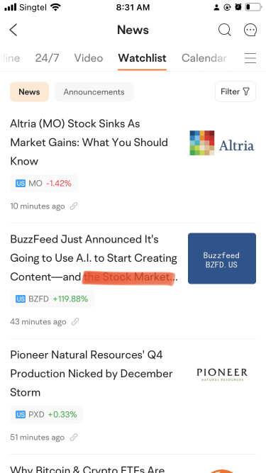 PCT: Buzz Shares = Alpha Penny Shares v17.0