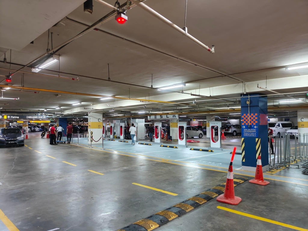 Malaysia’s first TESLA Supercharger