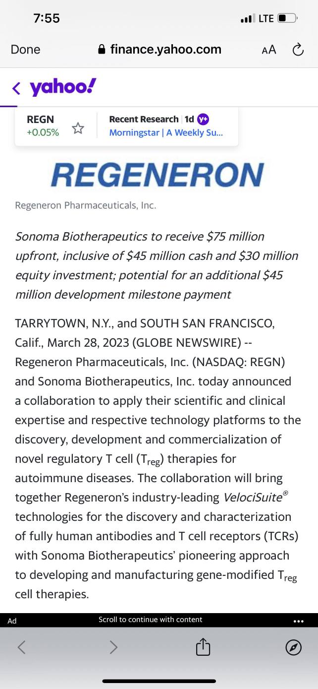 Is this sonoma pharmaceuticals news? Or u guys just bought wrong ticker