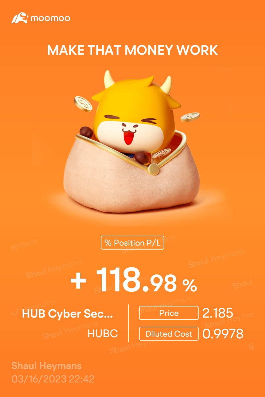 $HUB Cyber Security (HUBC.US)$