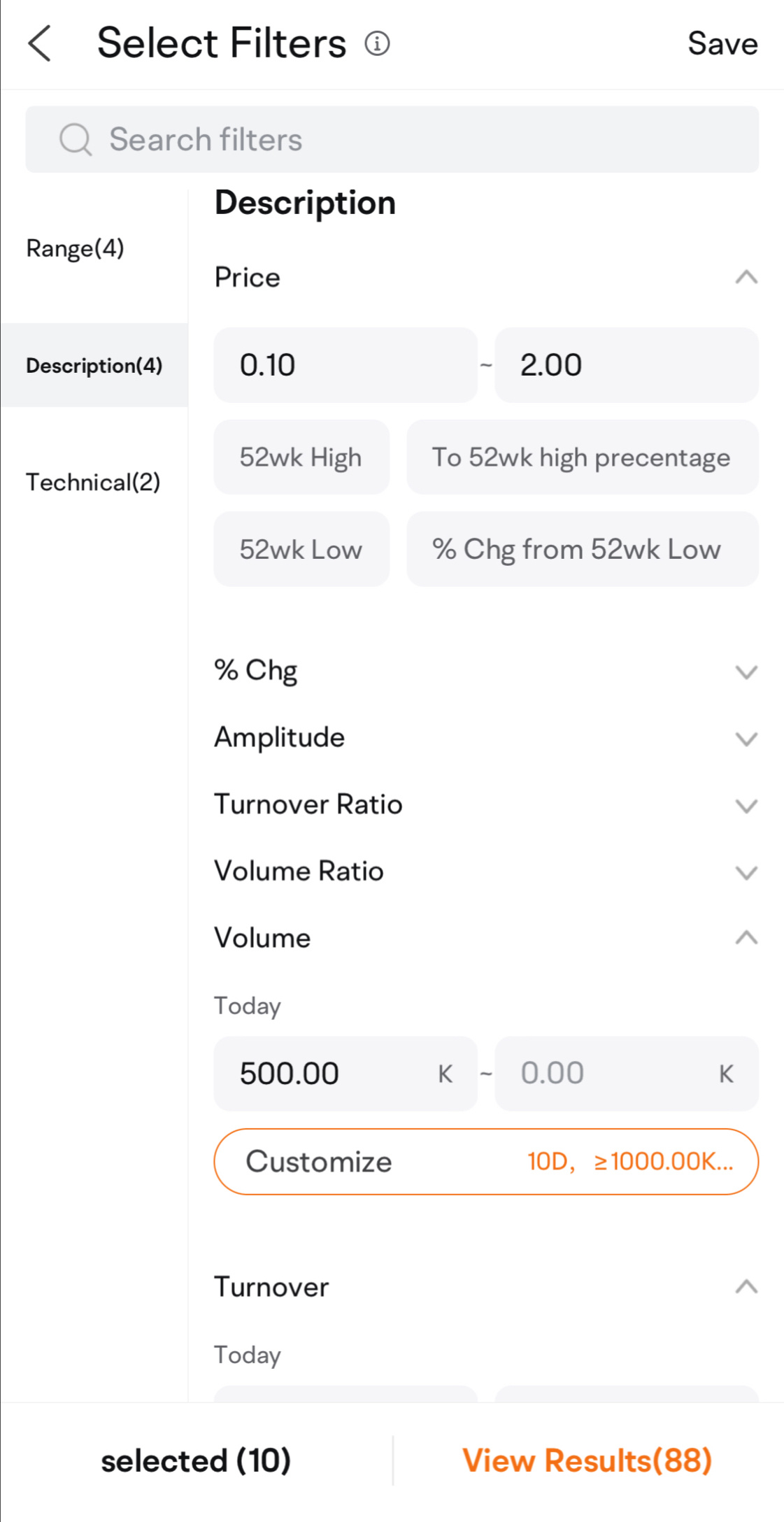 个人推荐潜力股Screener设定- moomoo 社区