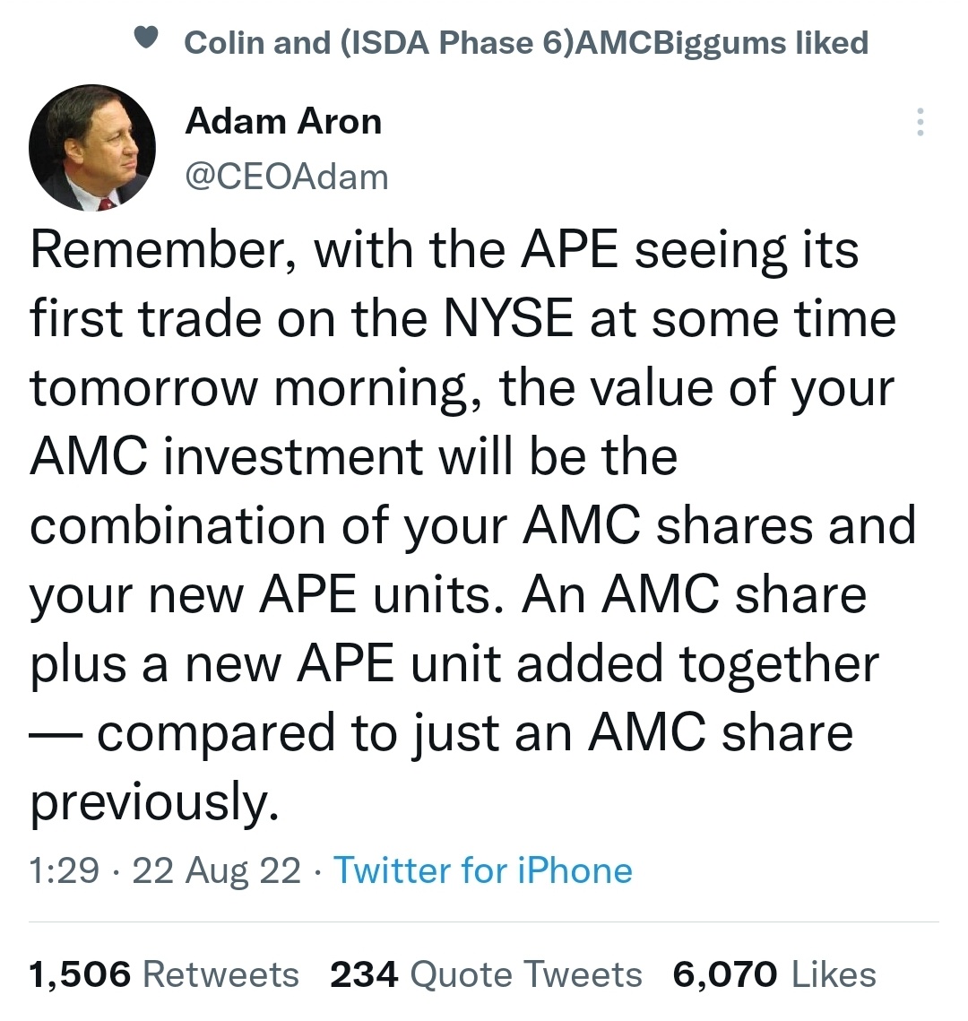 AMC + APEに関する明確化