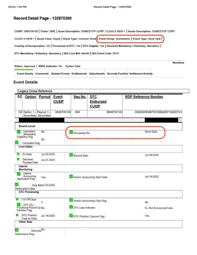 IBKR 和 MooMoo 宣布股票分割為遠期拆分而不是股息？