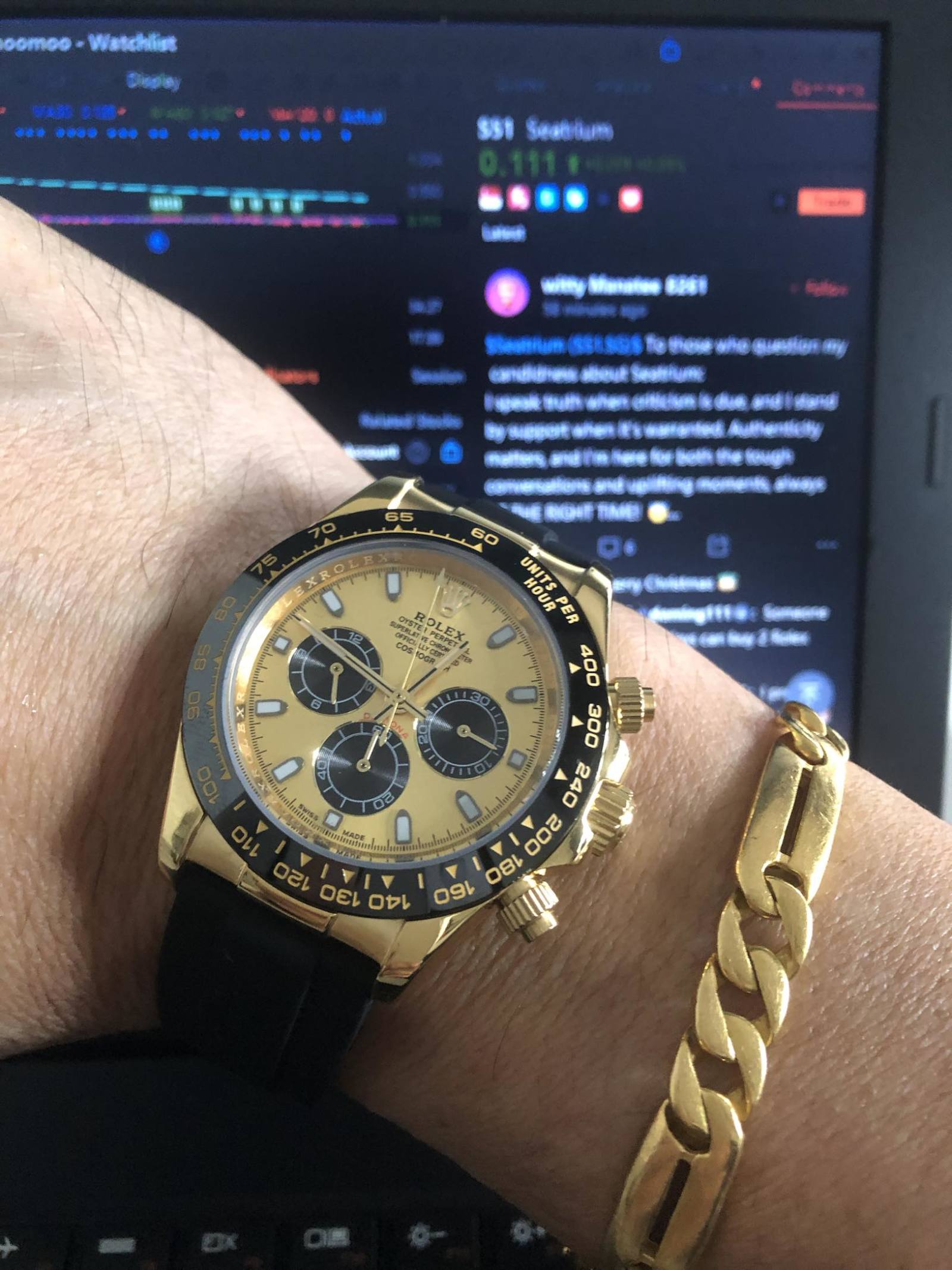 $Seatrium (S51.SG)$ Some people say they can buy two Rolexes.[Shocked][Shocked] Actually, I can only afford to buy one.[Cry] My wife says this one looks better....