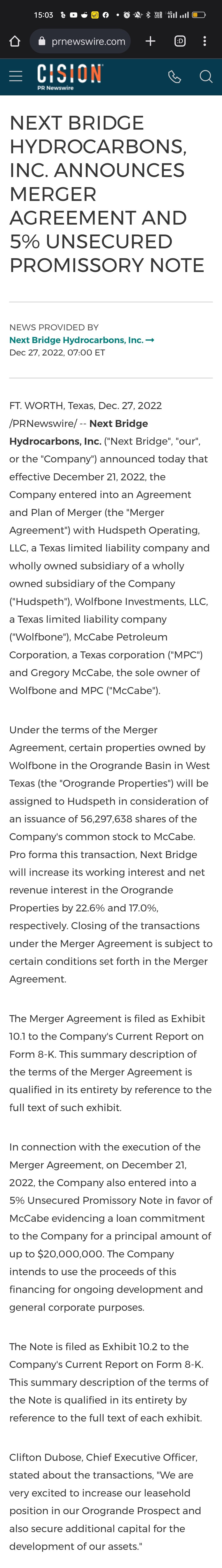 Who registered Hudspeth Operating LLC?