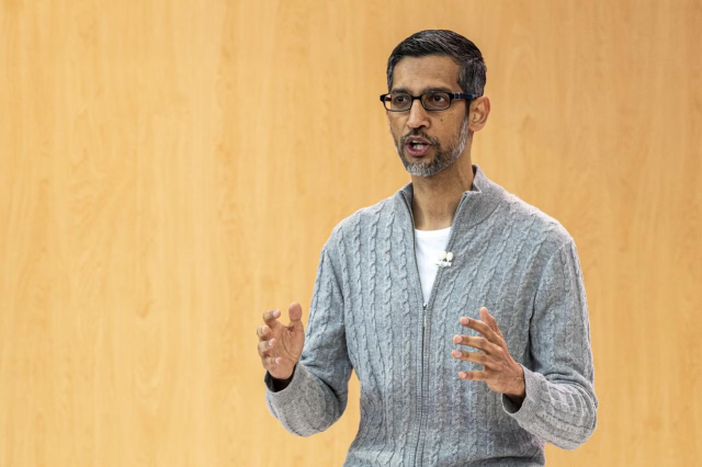 China will be at forefront of AI, Alphabet’s Pichai says
