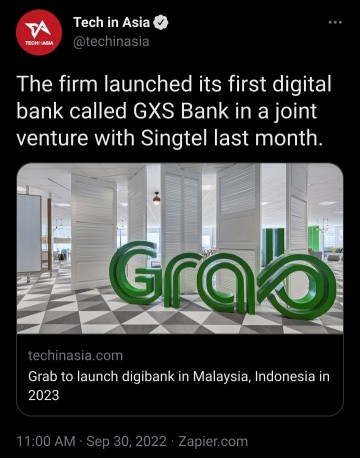 关于 Grab Holdings 的快速回顾