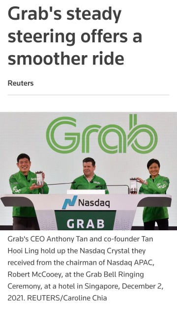 A quick review about Grab Holdings