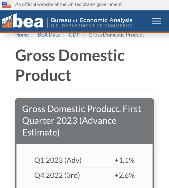 ⭐️ There's a secret story that nobody tells me the correct way to analyze US 1Q GDP ‼️