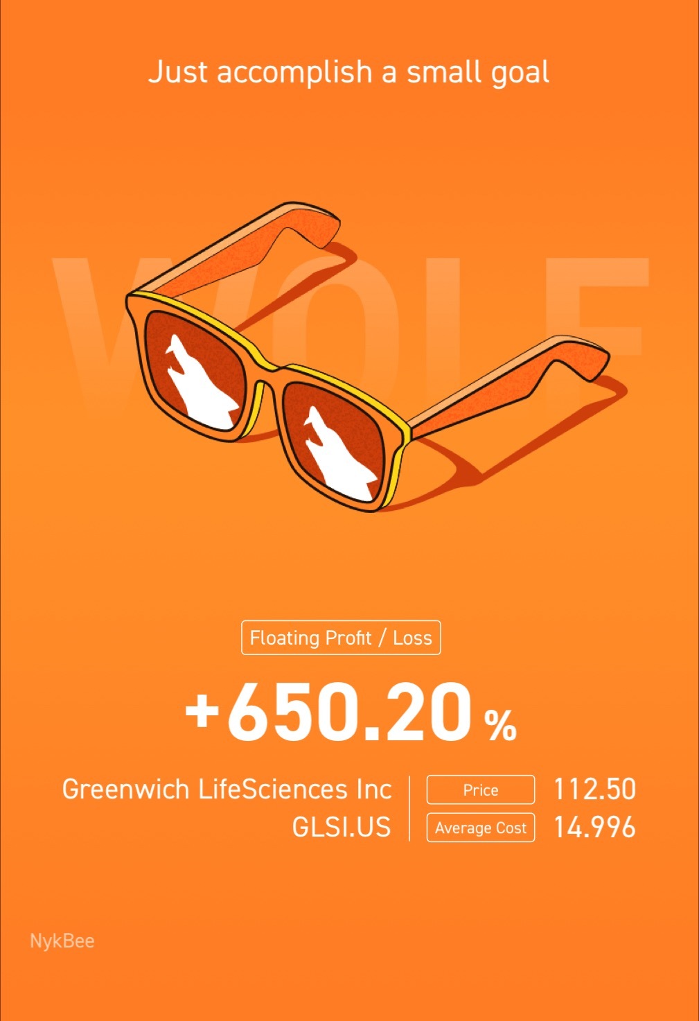 $Greenwich LifeSciences (GLSI.US)$ 🤑🤑🤑🤑🤑🤑 Congrats, if yiu caught this wave! Historical