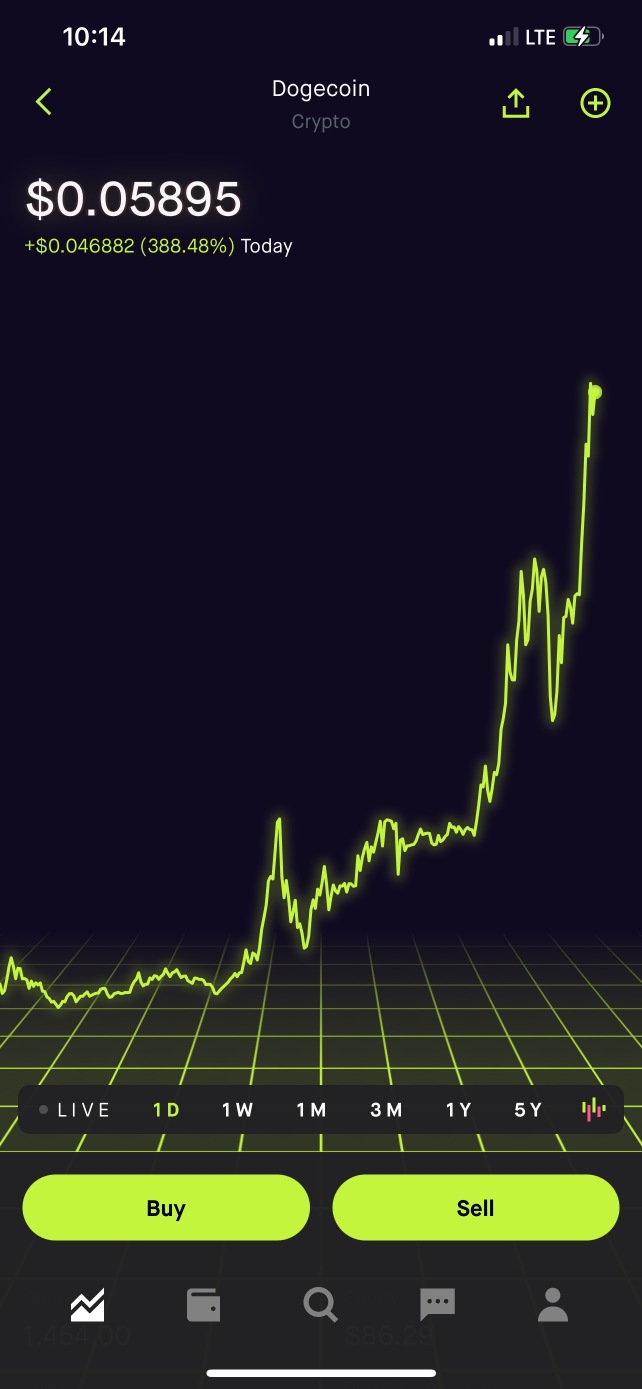 新しい暗号通貨のドージコインを買いましょう！！！