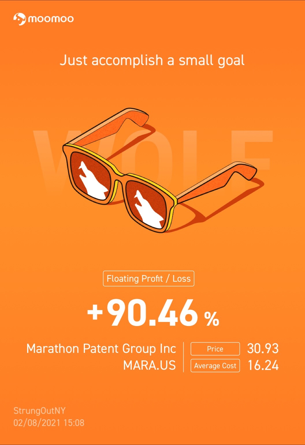 $マーラ・ホールディングス (MARA.US)$これは素晴らしいです！私のPTに到達するにはまだ長い道のりがありますが、これは素晴らしいスタートです！🤘 🤑 🚀