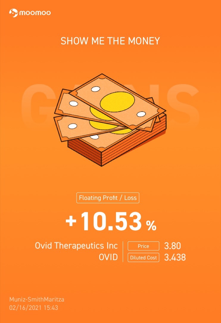 $Ovid Therapeutics (OVID.US)$