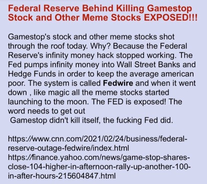 FED manipulating stonks with AI algorithm.