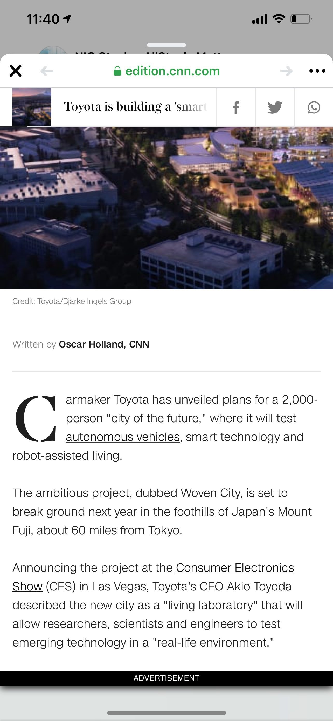 $Foresight Autonomous (FRSX.US)$  toyota!!!