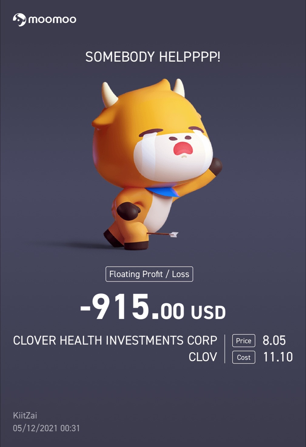 $Clover Health (CLOV.US)$ 還有任何人還持著嗎？