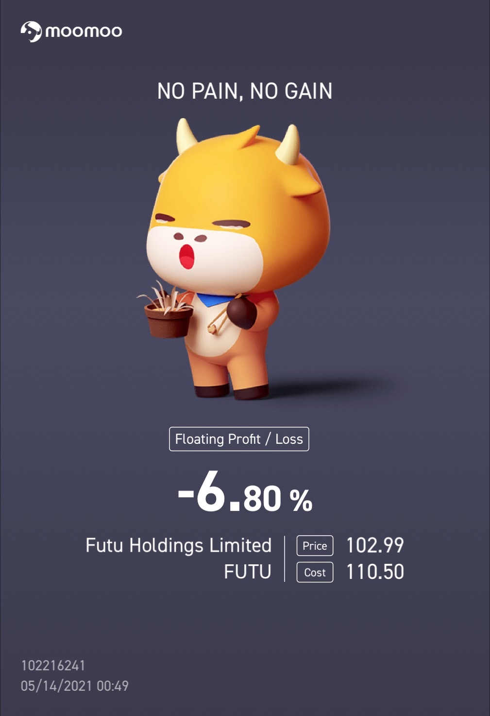 $富途控股 (FUTU.US)$ 我應該賣嗎？😔