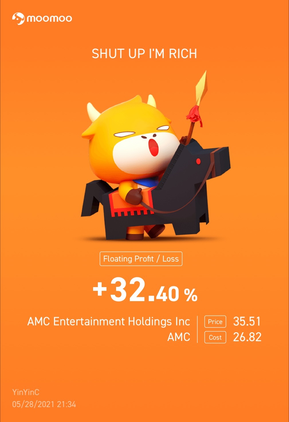 $AMC院線 (AMC.US)$ 去去去