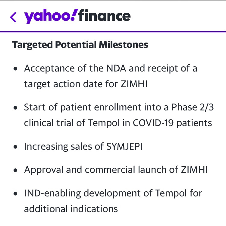 $Adamis Pharmaceuticals (ADMP.US)$ 自己的提醒。等待它。