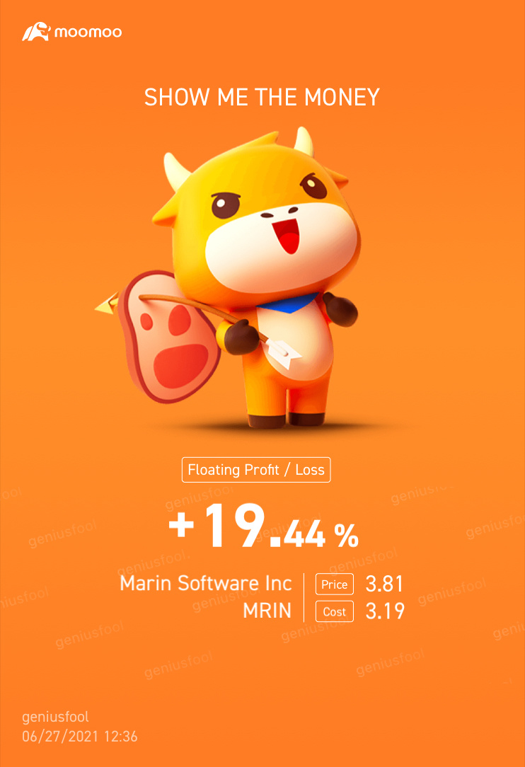 $Marin Software (MRIN.US)$ ❤️