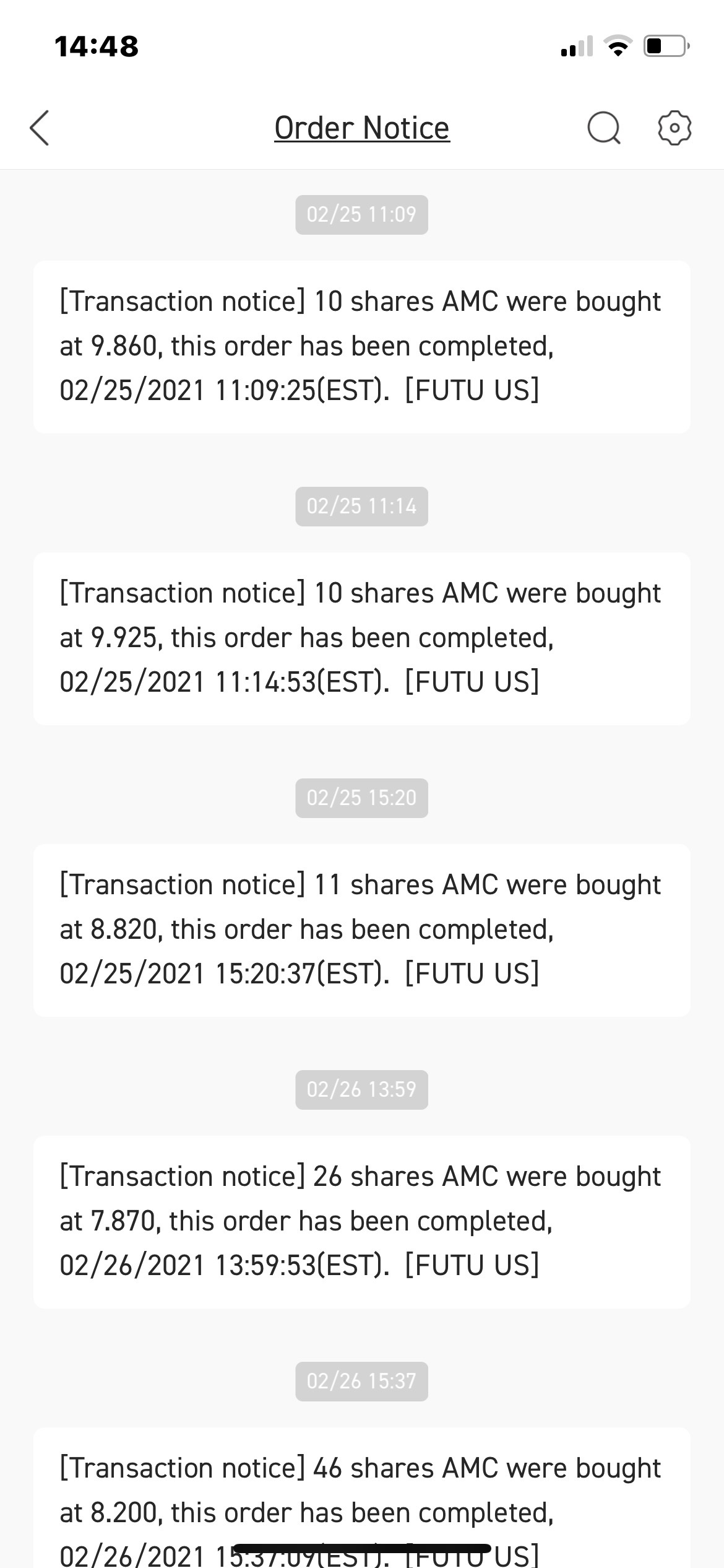 $AMCエンターテインメント クラスA (AMC.US)$ 私の人気がここ数分で急上昇したため、私は自分に向けられた完全にスキャンダラスな非難に対処することに決めました。そこで私は投資を始めました。これらを検閲していない、私の間違い、学ぶ瞬間、まったくひどい決定を含んでいます。それはまあ、真剣に投資を始めた最初の2か月...