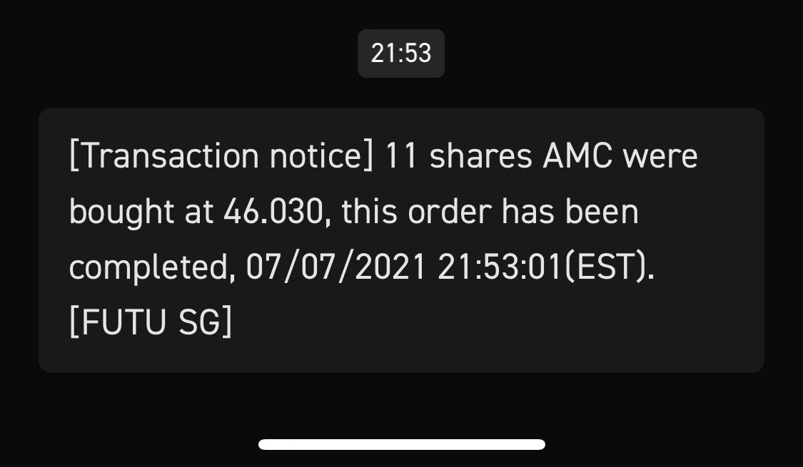 $AMCエンターテインメント クラスA (AMC.US)$7月7日セール購入