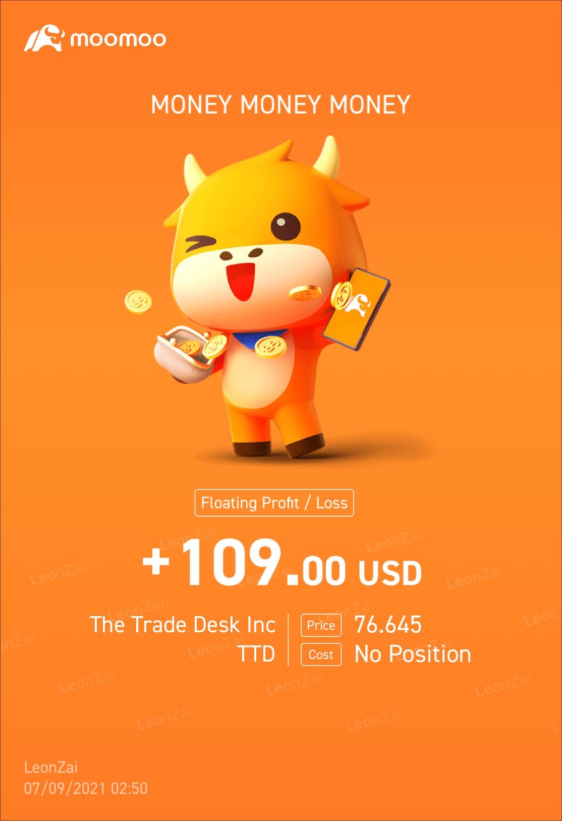 $The Trade Desk (TTD.US)$ I love TTD