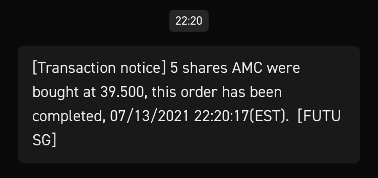 $AMCエンターテインメント クラスA (AMC.US)$ 自分の役割を果たす