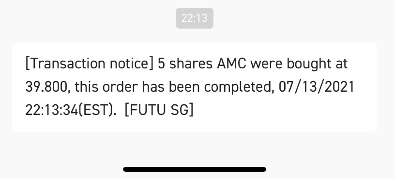 $AMC院线 (AMC.US)$ 尽我所能…再添加5个。 一起，我们可以战胜这个！