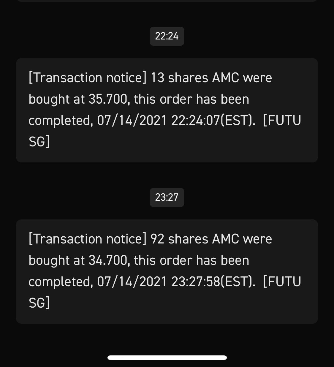 $AMC Entertainment (AMC.US)$ I added more! Averaging down, woohoo.