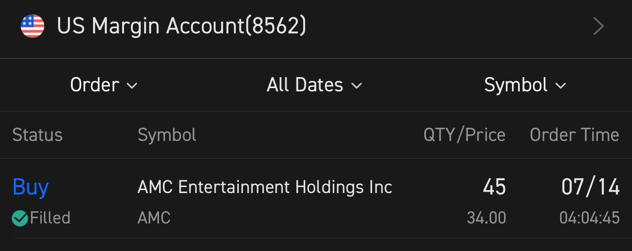 $AMC Entertainment (AMC.US)$ thanks for the discount :-)