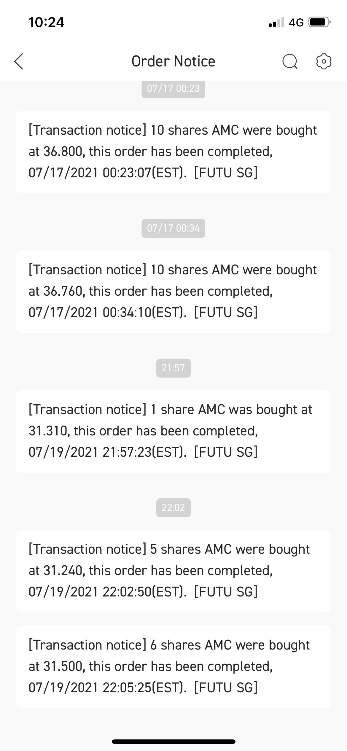 $AMC院線 (AMC.US)$ 用我的手提包銷售中的剩餘物來購買 amc。甚至我的丈夫也認為我瘋了 😂😂😂 但我真的很喜歡這個 amc 社區。