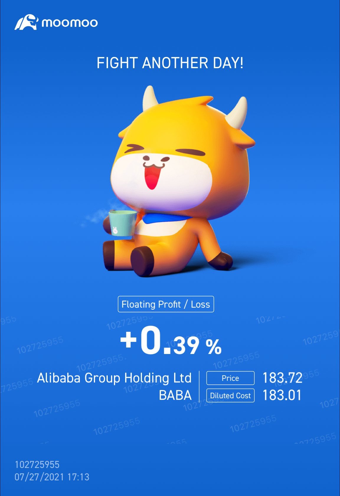 $Alibaba (BABA.US)$ hope is the bottom