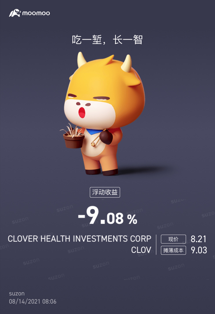 $クローバー・ヘルス・インベストメント (CLOV.US)$はいっす