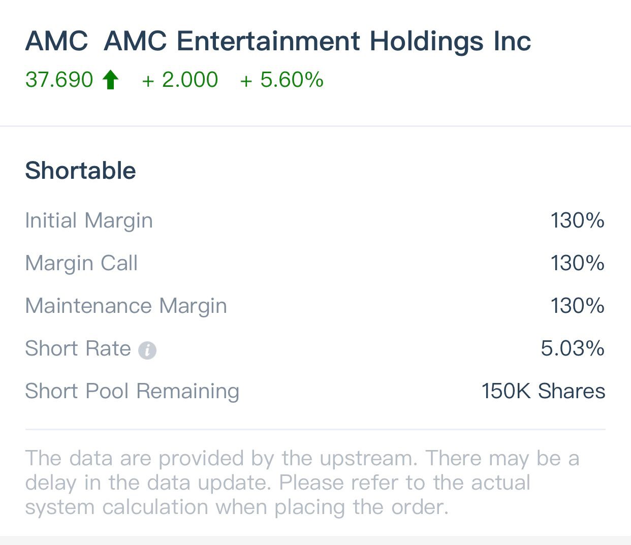 $AMC院线 (AMC.US)$ 有人刚刚开了一个10万的空单，所以价格有点下跌？？不要恐慌卖出！HODL！！