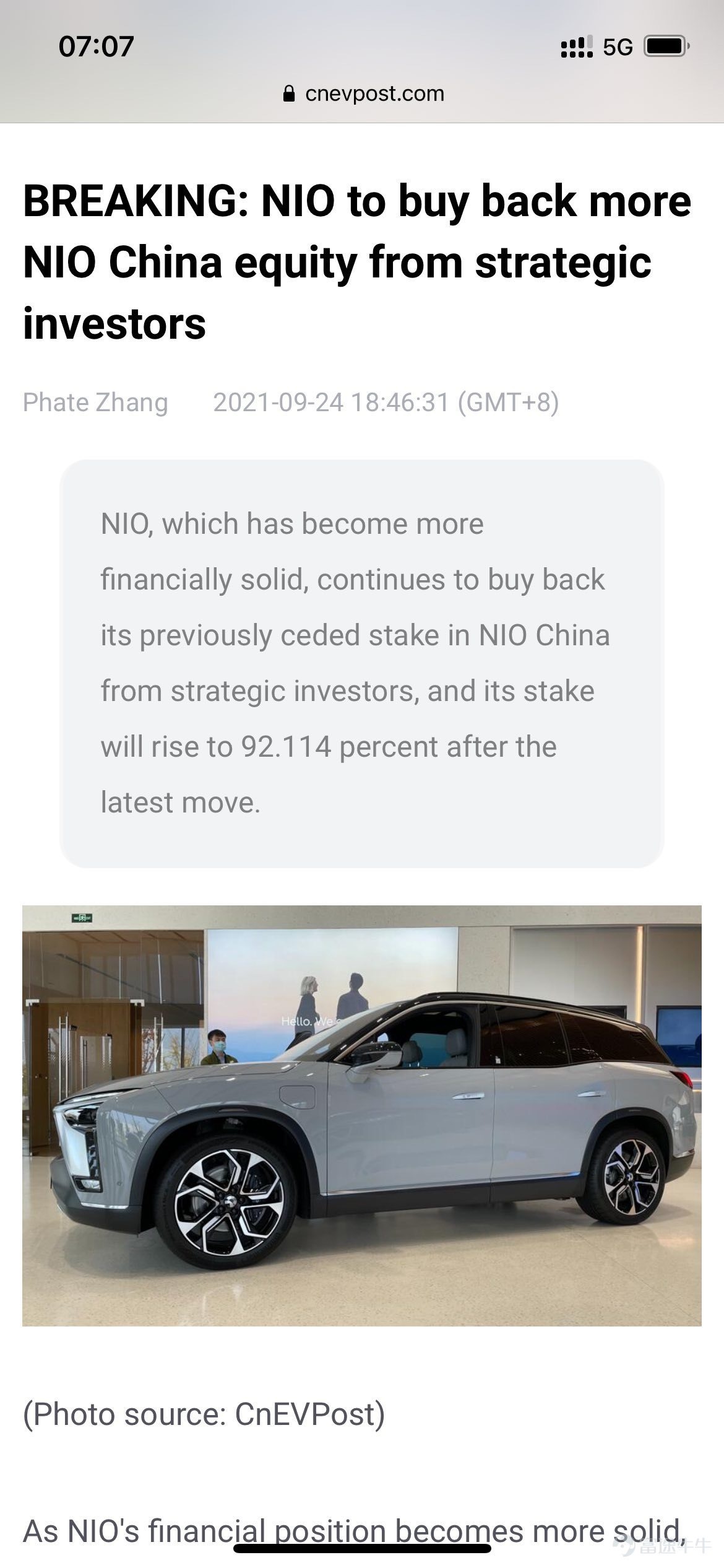 $NIO Inc (NIO.US)$