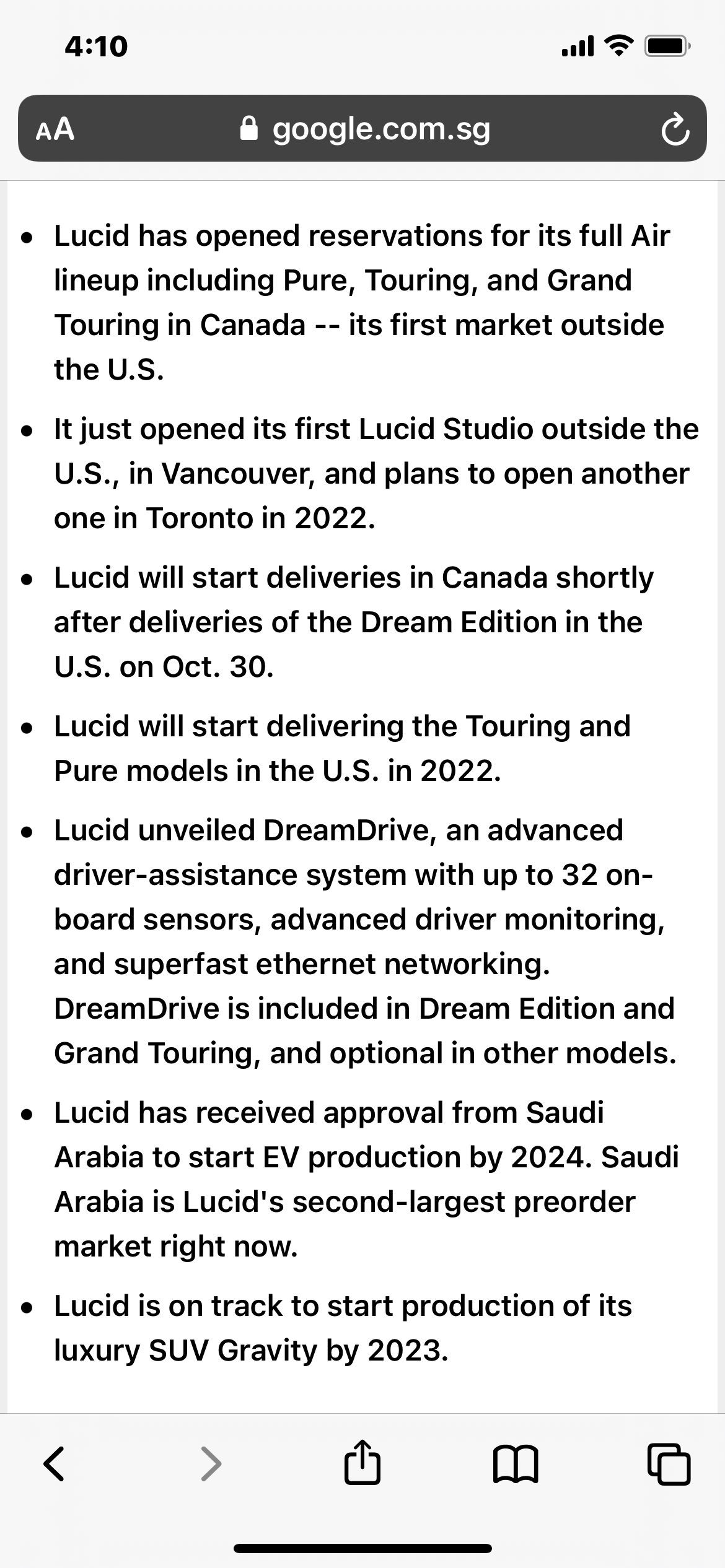 $Lucid Group (LCID.US)$ so much excitment for Lucid for their next line up. really like their design. lots of potential for this company.u will catch up with yo...