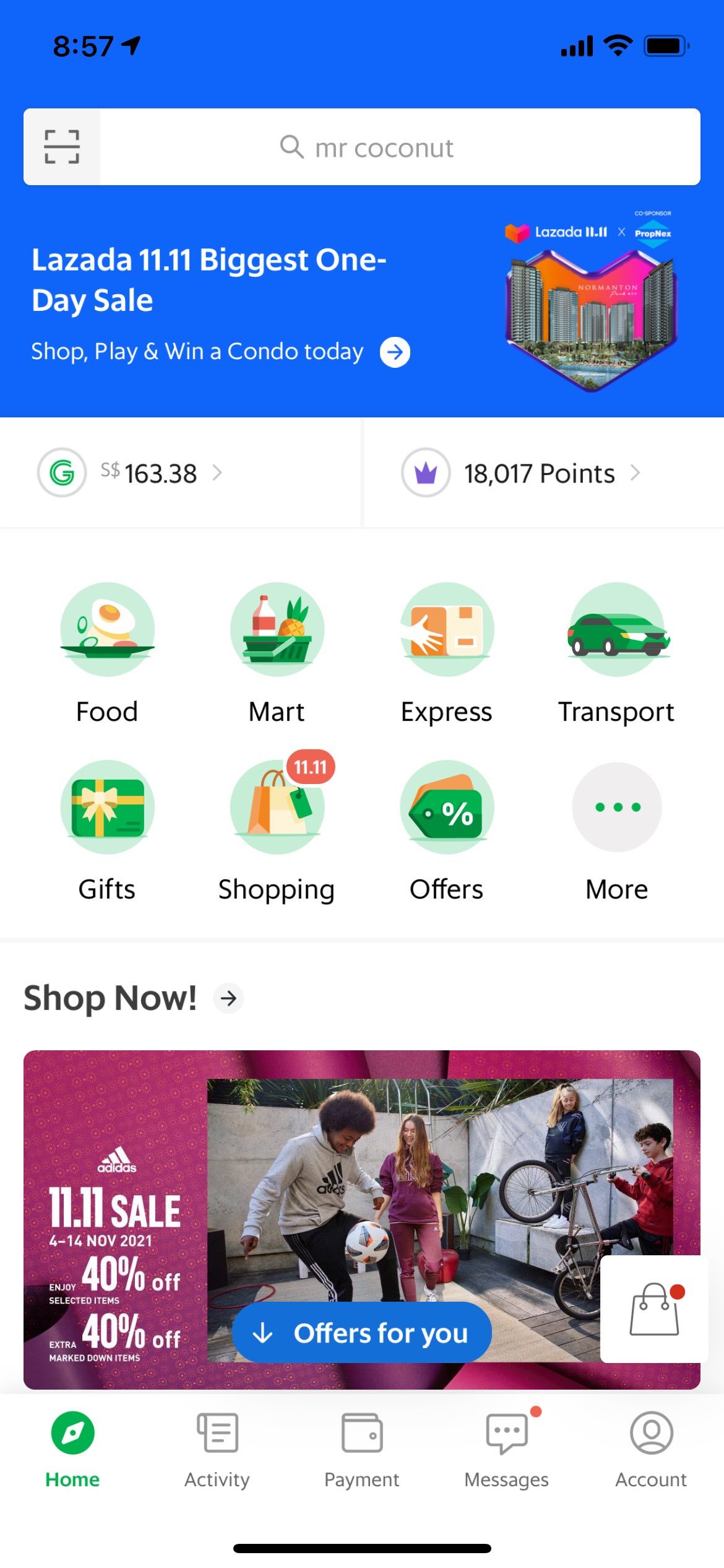 In Singapore, I use Grab's service every day