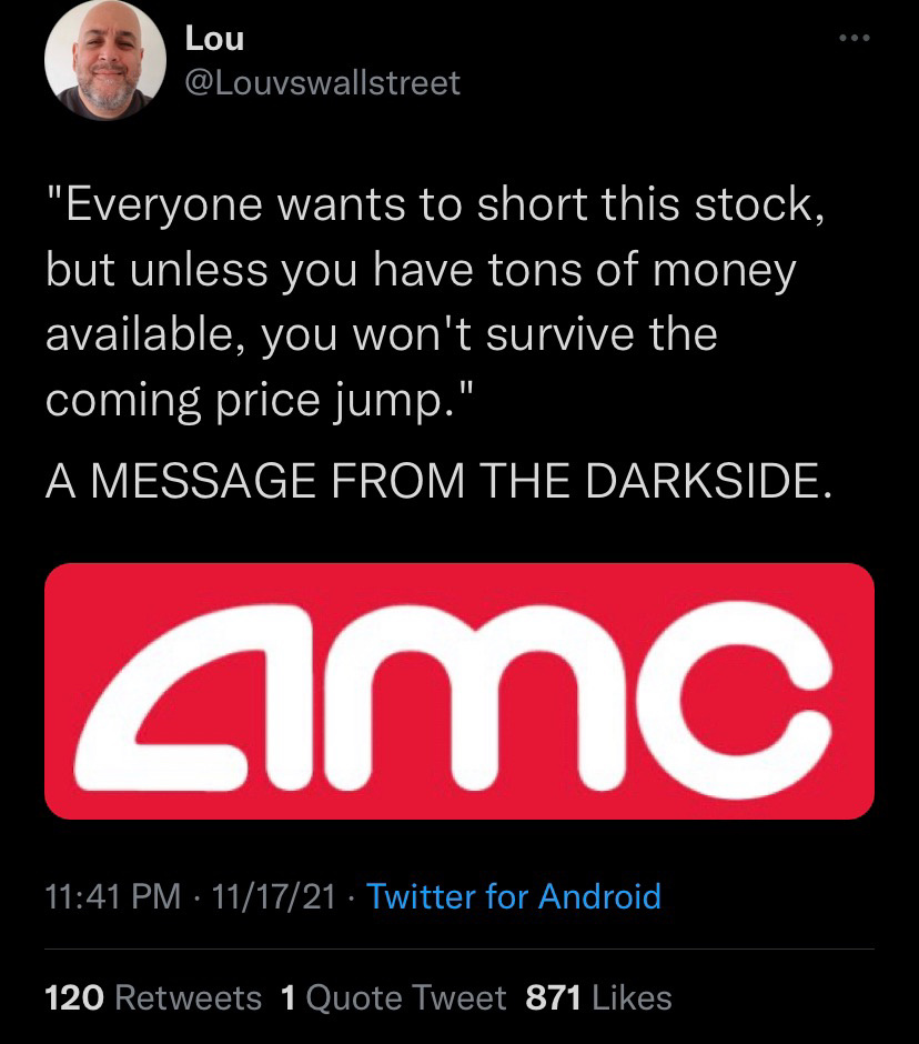 $AMC Entertainment (AMC.US)$ to the Moon🚀🚀🚀