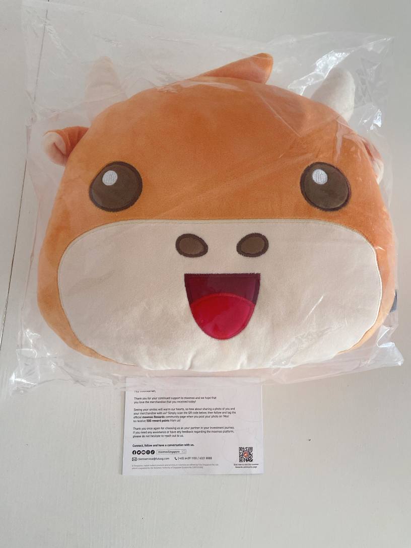 Moomoo cute pillow